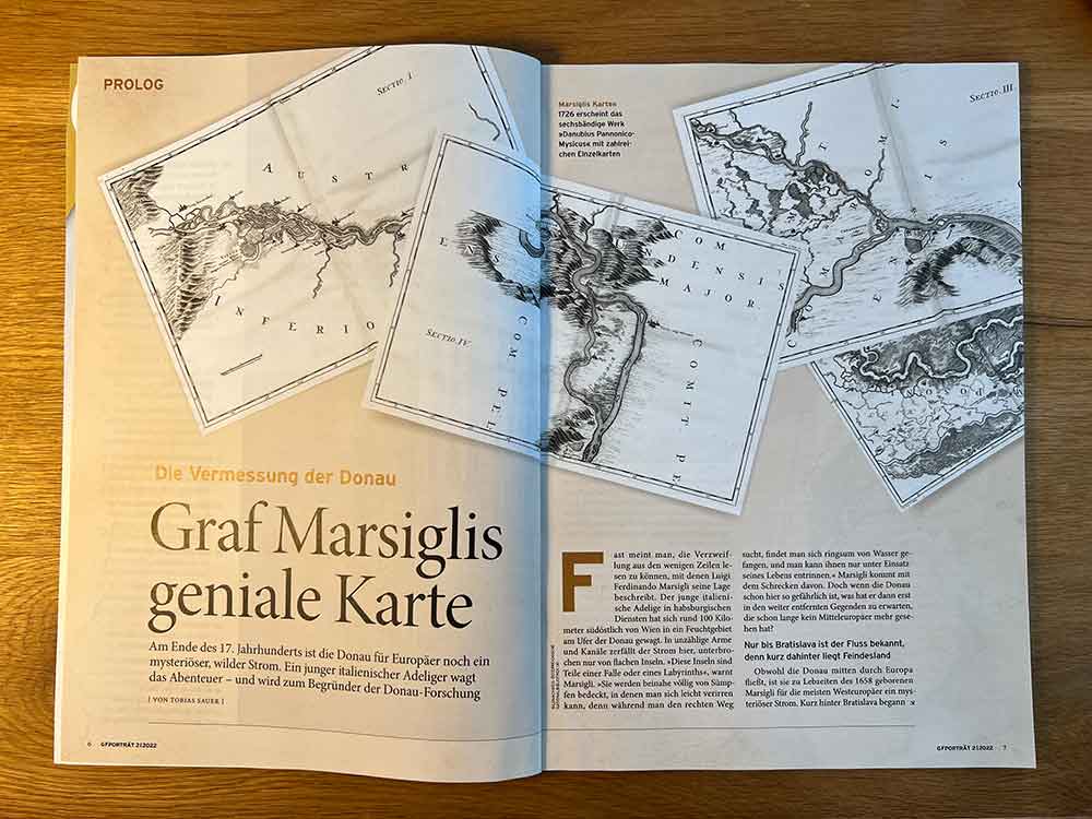Graf Marsiglis geniale Karte